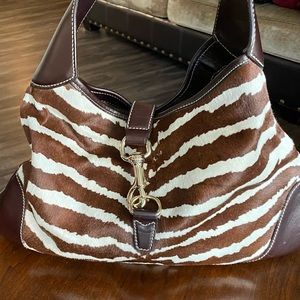 Gucci Zebra Collector Jackie O Handbag